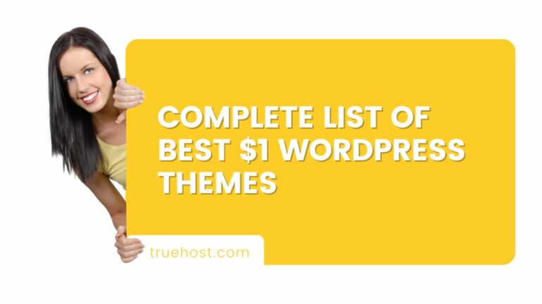 Best $1 WordPress Themes
