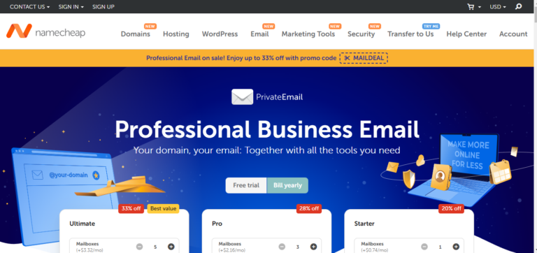 Namecheap Private Email Outlook Setup: A step by step guide